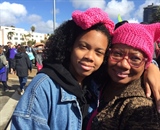 Members of Local 30 and their families join the San Diego Women’s March.